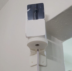 WYZE CAM PAN V3 Corner Mount Wall Bracket for Hanging Security Camera 3D Printed