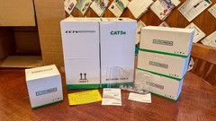 SureVision NVR Security System w/ 4 IP Cameras + 1000ft Cat5e Cable Bundle