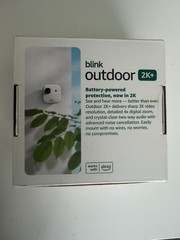 Blink Outdoor 2K (newest model) — 3 camera system (White)