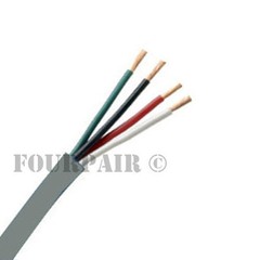 18/4 Security Alarm Wire Cable Stranded Shielded 4 Conductor 18 AWG CL3R 1000ft