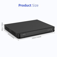 ANNKE 4K 8MP 16CH 5IN1 DVR Security Video Recorder H.265 Human&Vehicle Detection