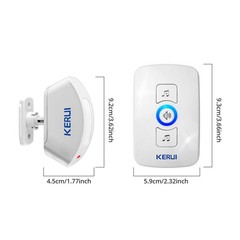 Wireless Driveway Alarm Infrared Motion Sensor Home Garage Alert Security System