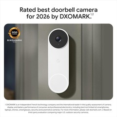 Google Nest Doorbell 3rd Gen Wired Doorbell Camera Hazel G6PPP NEW