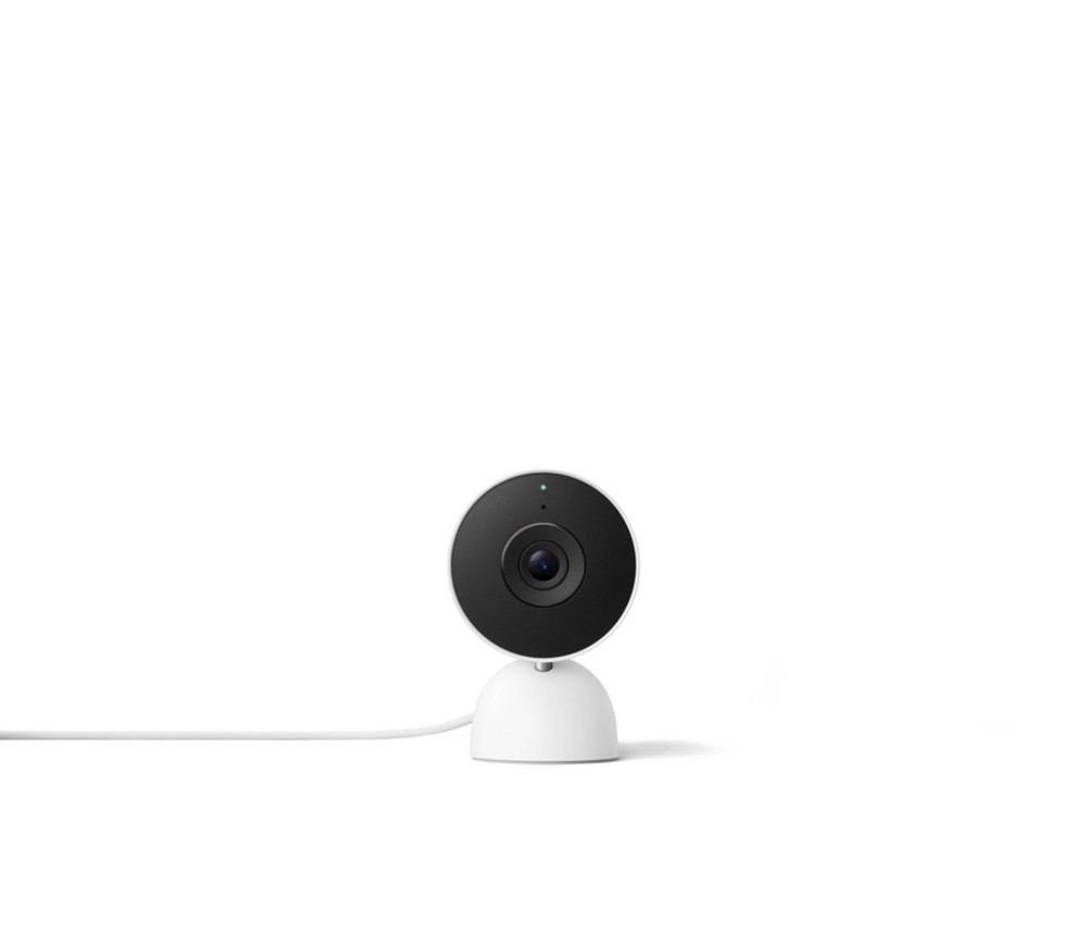 Google Nest Cam Indoor 2K Wired 3rd Gen Security Camera with Gemini Snow New