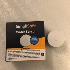 SimpliSafe WT3 Water Sensor Wireless Leak Detector Open Box