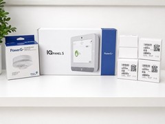 Qolsys IQ Panel 5 with PowerG Smoke Detector, Contacts and Motion Detectors New
