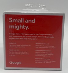 Google Home Mini Smart Speaker with Google Assistant Coral Brand New Sealed