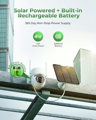 Solar Battery Powered Security Camera for SC43 Wireless Security Camera System