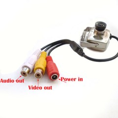 Mini 6LED CMOS 420TVL 800TVL 3.6MM Analog CCTV Surveillance Security Camera