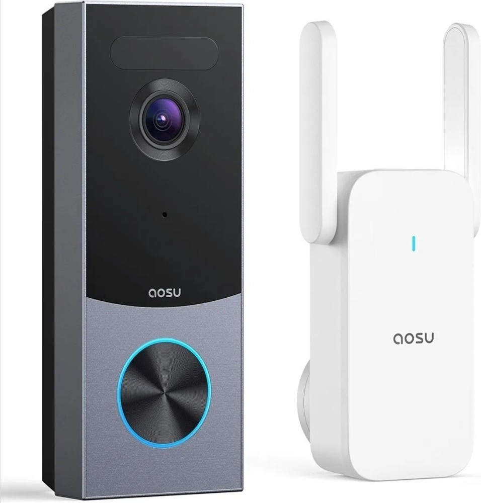 Doorbell Camera Wireless, Local Storage, 5MP Ultra HD, Triple Motion Detectio…