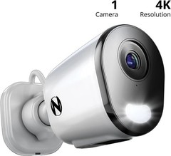 Night Owl WCM-FWIP8L-BS Plug-in AC Powered WiFi 4K Standalone Add-on Camera Open