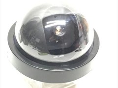 4 Dummy Camera Fake Security CCTV Dome Camera Flashing Red LED Light + Hardware