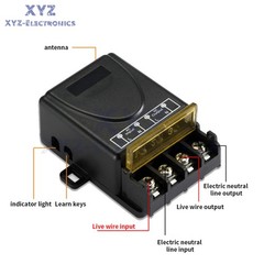 AC90-264V 220V 30A 433MHz Relay 1CH Wireless Remote Control Switch Transmitter