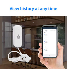 Tuya WiFi/Zigbee Water Leakage Alarm Sensor Smart Home Flood Leak Detector Smart