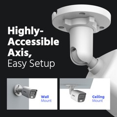 ANNKE 3K CCTV Security Camera 5MP Outdoor AI Color Night Vision Audio Recording