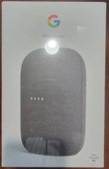 Google Nest Audio Smart Speaker GA01586-US Charcoal New Sealed Google Assistant