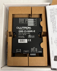 LUTRON QSE-CI-NWK-E, Control Interface 12-24V PELV CLASS 2 – NEW