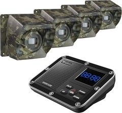 1800 Ft Wireless Driveway Alarm – Weatherproof Motion Sensor & Mute Mode