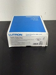 Lutron Wireless Passive Infrared Ceiling Vacancy Sensor White LRF2-OCR2B-P-WH