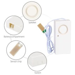 Water Leak Alarm Flood Level Overflow Detector Sensor Home Security Alert Lots