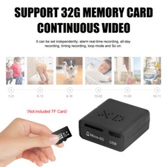 HD Mini Camera Motion Detection Night Vision Card Recording Home Security Cam