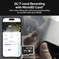 WYZE Floodlight Camera Pro Outdoor Security Camera 180° Wide Motion Detection