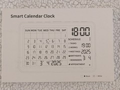 Brand New 8″ White Smart Digital Calendar Rechargeable Home Office