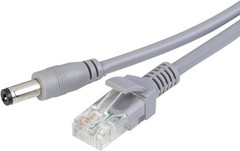 15M/50ft Ethernet Cable Cat5e Network LAN/Power IP Camera cable 50ft