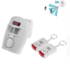 Wireless Motion Sensor Alarm Security Detector Indoor Outdoor Alert Systeem Met