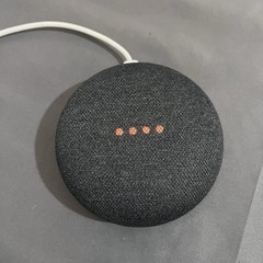 Google Nest Mini Smart Speaker Works Google Assistant Model H0A Orange Gray Hole