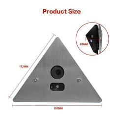 H.264 H.265 On-vif 8.0MP 5.0MP 2MP IR Night Vision Corner Elevator Camera Audio