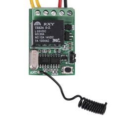 DC 4V 5V 6V 7.4V 9V 12V Wireless Relay Remote Control One Key Switch Receiver