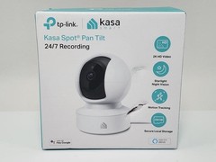 Kasa KC410S 2K QHD Pan/Tilt Security Camera w/ Color Night Vision & Motion