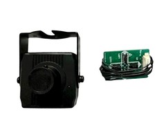 Ikegami ISD-A14-36 Color Mini Cube Camera Hyper Wide High Resolution