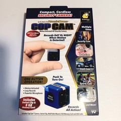 NEW Atomic Beam “Cop Cam” HD Mini Security Camera by BulbHead