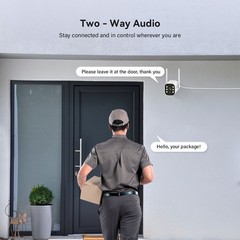 Wireless IP Security Camera System 5MP 10CH NVR Two-Way Audio 24/7 Recording
