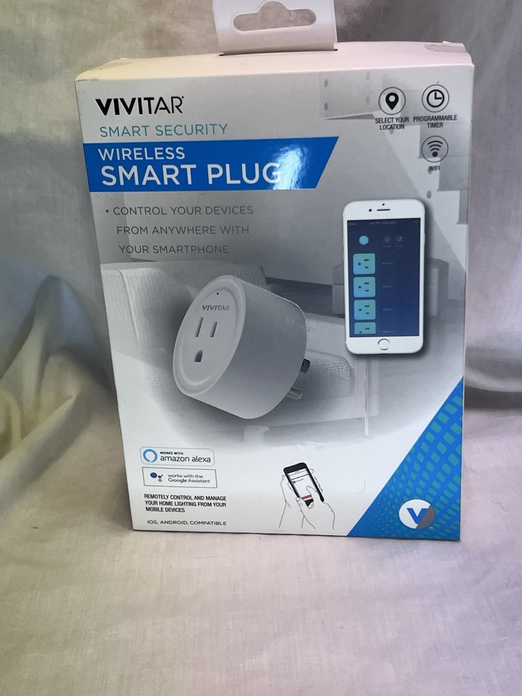 Vivitar HA1004 Smart Home Wi-Fi Round Plug