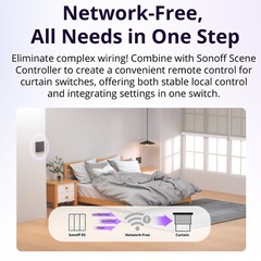SONOFF WIFI Smart Switch Roller Shutter Switch MINI-RBS Matter Timer APP Control