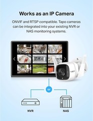 C320WS Smart Outdoor Camera – Crystal Clear 2K Footage, Local Cloud Storage