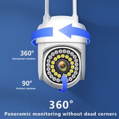 5G Wifi Wireless Security Camera 1080P HD Outdoor Home Full Color Night Vision