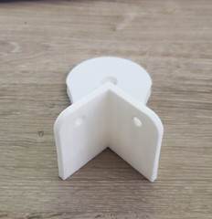 WYZE CAM PAN V3 Corner Mount Wall Bracket for Hanging Security Camera 3D Printed