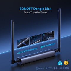 SONOFF Zigbee/Thread PoE Dongle Max, Dongle-M Zigee WiFi USB Gateway Coordinator