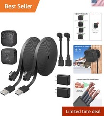 Reliable 30ft/9m Power Extension Cable for Blink Outdoor Cameras – Certified
