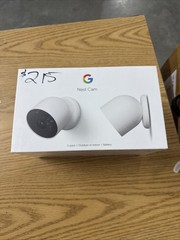 Google Nest Indoor/Outdoor Cam (Battery)-2pk: Wireless Security System