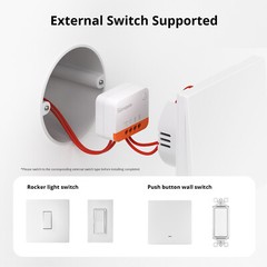 SONOFF ZBMINI L2 Extreme Zigbee Switch Smart Scene /Timer No Neutral Wire Needed