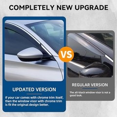 4pcs JDM Vent Window Visors Compatible with 2019-2024 For 2019-2024 Lexus UX