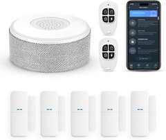 8pcs WiFi Door Alarm Wireless DIY Smart Home Security System Phone APP Alert