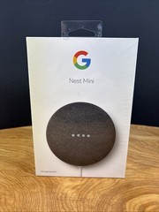 Google Nest Mini (2nd Generation) Smart Speaker – Charcoal