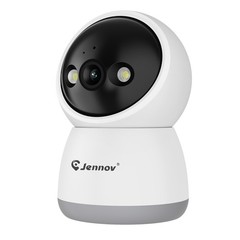 JENNOV 2K 3MP Security Camera Indoor&Outdoor WiFi IR Color Night Vision Camera
