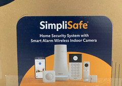 SimpliSafe Home Security System Indoor Camera 8 Piece Kit